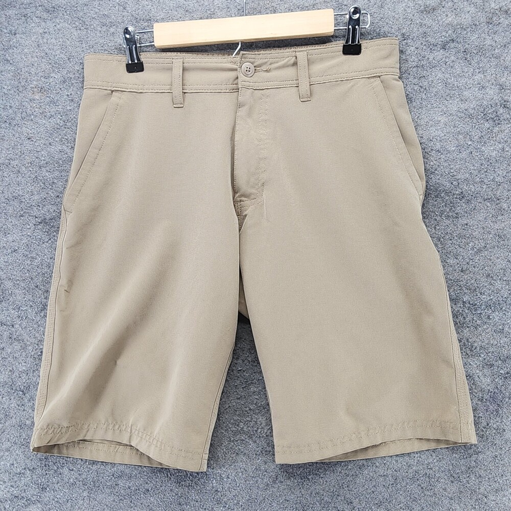 Ron Jon Surf Shorts Mens 30 Khaki Chino Mid Rise 32" Waist